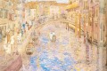 Venetian Canal Scene Maurice Prendergast watercolor
